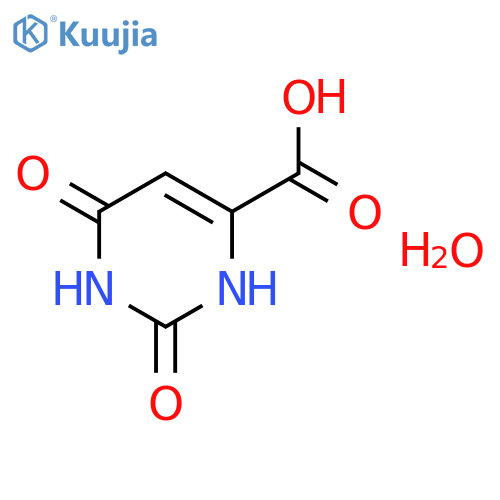 Orotic acid monohydrate structure