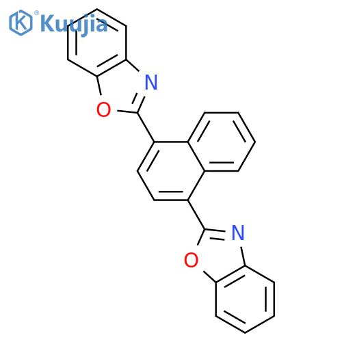 1,4-Bis(2-benzoxazolyl)naphthalene structure