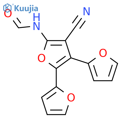 Formamide, N-(4'-cyano[2,2':3',2''-terfuran]-5'-yl)- structure