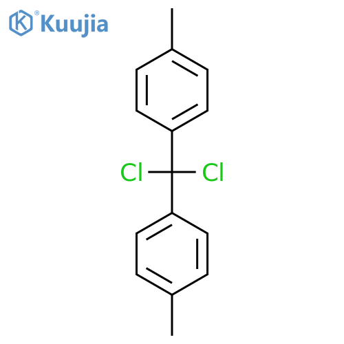 BENZENE, 1,1'-(DICHLOROMETHYLENE)BIS[4-METHYL- structure
