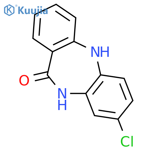 8-Chloro-5,10-dihydro-11H-dibenzob,e1,4-diazepin-11-one structure