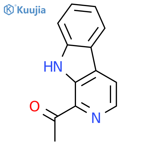 1-Acetyl-β-carboline structure