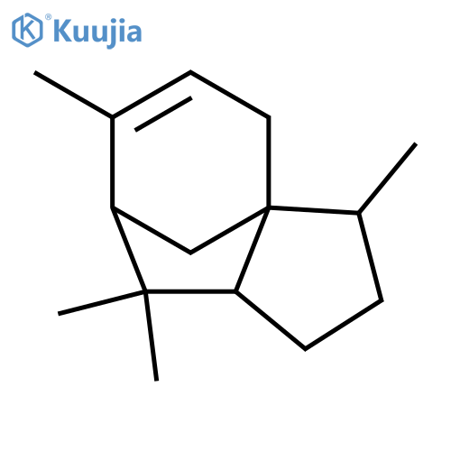 1H-3a,7-Methanoazulene,2,3,4,7,8,8a-hexahydro-3,6,8,8-tetramethyl-, (3R,3aR,7R,8aS)- structure