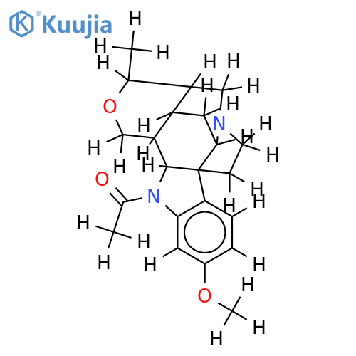 (19R)-1-Acetyl-17,19-epoxy-11-methoxy-curan structure