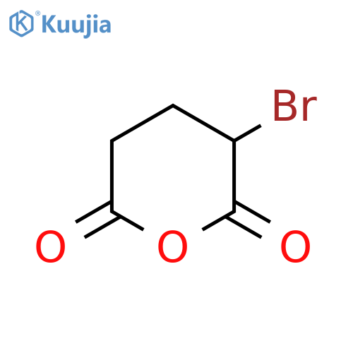 3-BROMO-DIHYDRO-PYRAN-2,6-DIONE structure