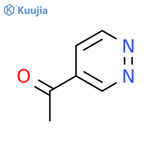 1-(pyridazin-4-yl)ethan-1-one structure