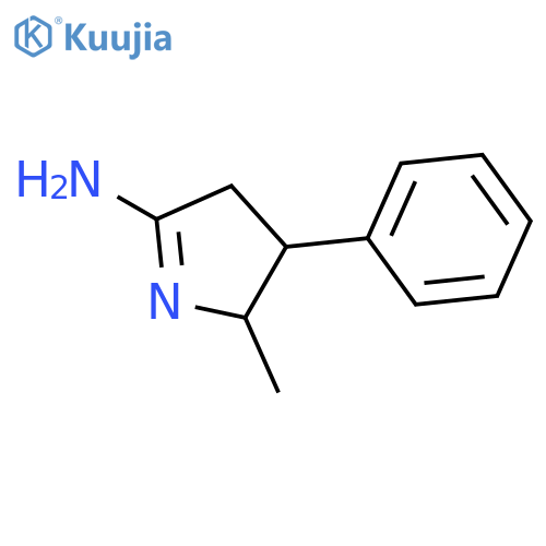 (2R,3R)-2-methyl-3-phenyl-3,4-dihydro-2H-pyrrol-5-amine structure