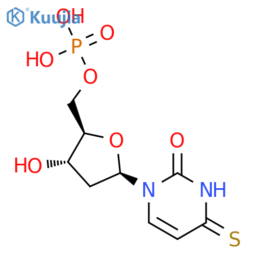 5'-Uridylic acid, 2'-deoxy-4-thio- structure