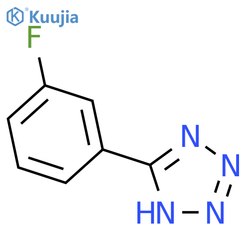 5-(3-Fluorophenyl)-1H-tetrazole structure