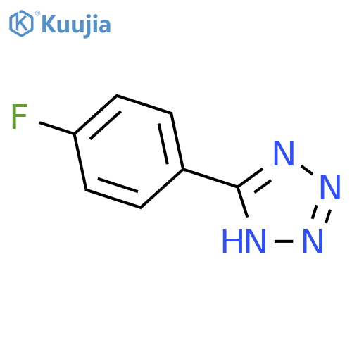 5-(4-Fluoro-phenyl)-2h-tetrazole structure