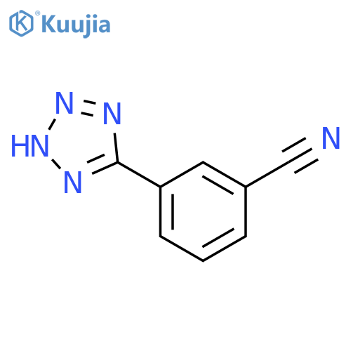 3-(2H-Tetrazol-5-yl)benzonitrile structure