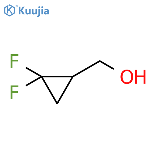 (2,2-Difluorocyclopropyl)methanol structure
