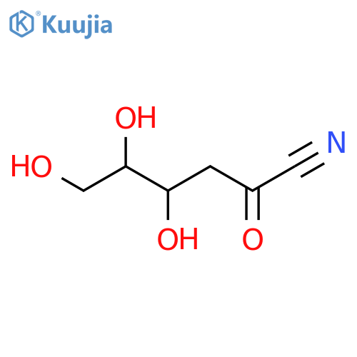 1-cyano-2-deoxyribose structure