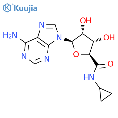 5'-(N-Cyclopropyl)carboxamidoadenosine structure
