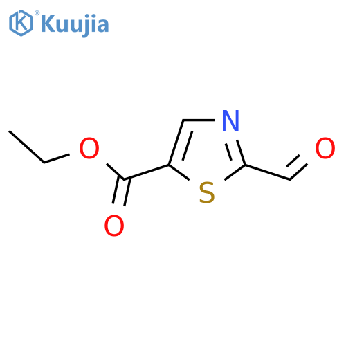 Ethyl 2-formyl-1,3-thiazole-5-carboxylate structure