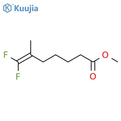 6-HEPTENOIC ACID, 7,7-DIFLUORO-6-METHYL-, METHYL ESTER structure