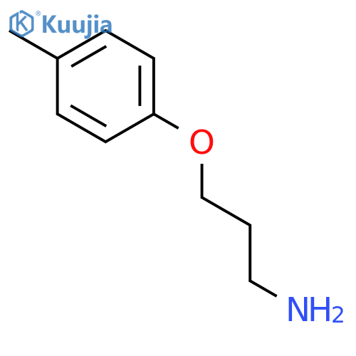 3-(4-Methylphenoxy)propylamine structure