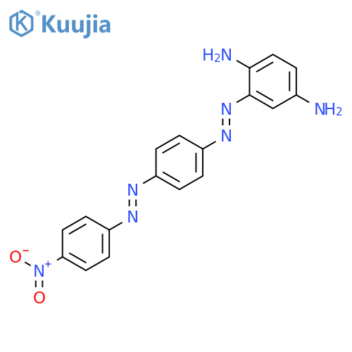 1,4-Benzenediamine, 2-[[4-[(4-nitrophenyl)azo]phenyl]azo]- structure