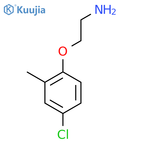 2-(4-chloro-2-methylphenoxy)ethan-1-amine structure