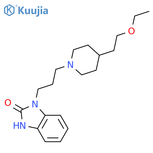 2H-Benzimidazol-2-one,1-[3-[4-(2-ethoxyethyl)-1-piperidinyl]propyl]-1,3-dihydro- structure