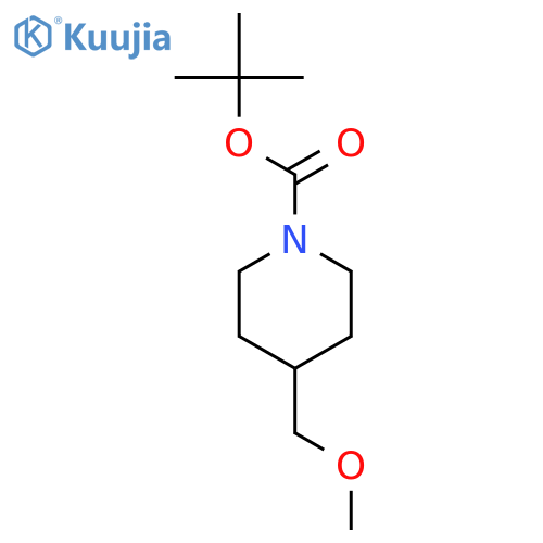 Tert-butyl 4-(methoxymethyl)piperidine-1-carboxylate structure
