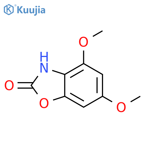 2(3H)-Benzoxazolone, 4,6-dimethoxy- structure