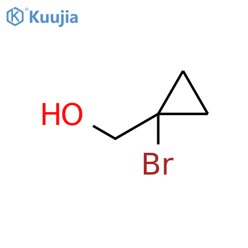 (1-Bromocyclopropyl)methanol structure