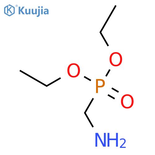 Diethyl aminomethanephosphonate structure
