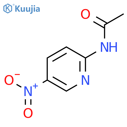 2-Acetamido-5-nitropyridine structure