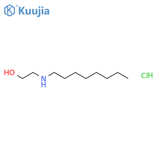 Ethanol, 2-(octylamino)-, hydrochloride structure