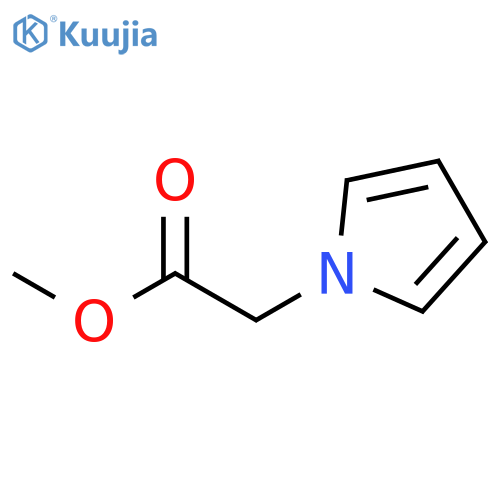 methyl 2-(1H-pyrrol-1-yl)acetate structure