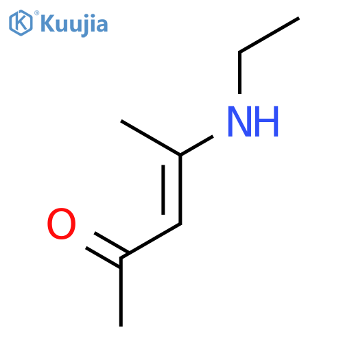 4-Ethylaminopent-3-en-2-one structure