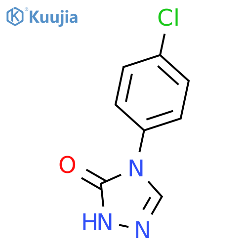 4-(4-Chlorophenyl)-1H-1,2,4-triazol-5(4H)-one structure