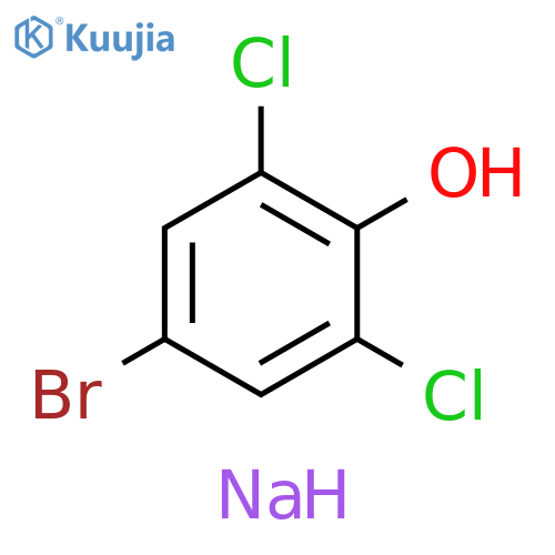 Phenol, 4-bromo-2,6-dichloro-, sodium salt (1:1) structure