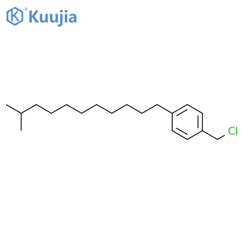 BENZENE, 1-(CHLOROMETHYL)-4-ISODODECYL- structure