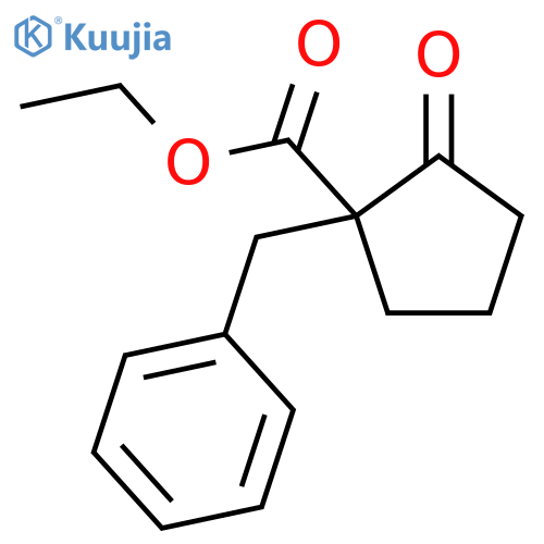 Ethyl 1-benzyl-2-oxocyclopentane-1-carboxylate structure