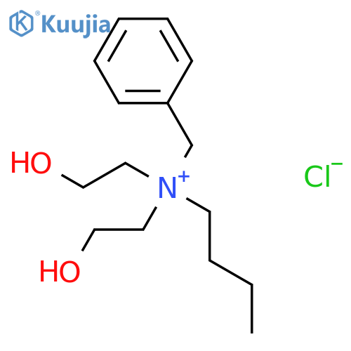 Benzenemethanaminium, N-butyl-N,N-bis(2-hydroxyethyl)-, chloride structure