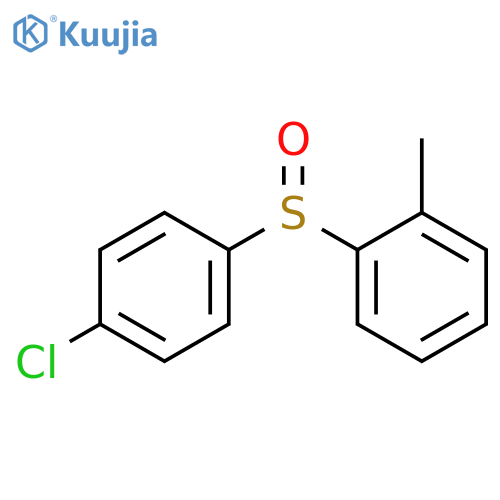BENZENE, 1-[(4-CHLOROPHENYL)SULFINYL]-2-METHYL- structure