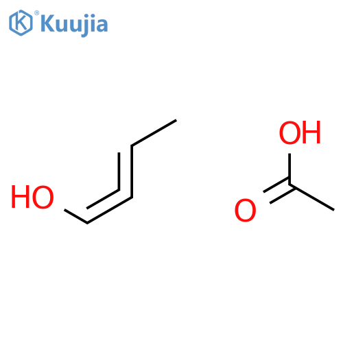 1,2-Butadien-1-ol, acetate structure