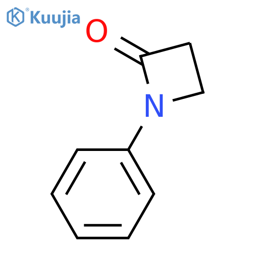 1-phenylazetidin-2-one structure