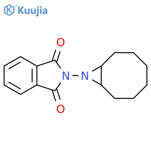 1H-Isoindole-1,3(2H)-dione, 2-(9-azabicyclo[6.1.0]non-9-yl)- structure