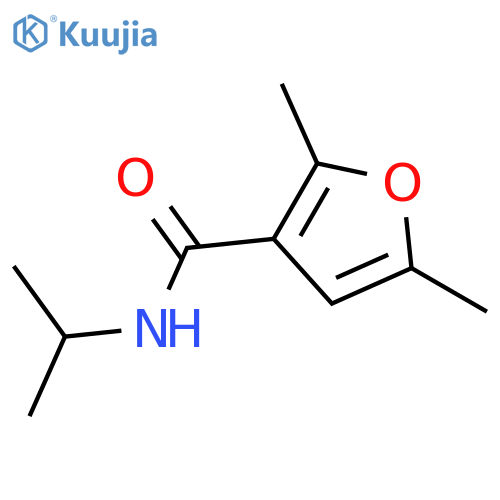 3-FURANCARBOXAMIDE, 2,5-DIMETHYL-N-(1-METHYLETHYL)- structure