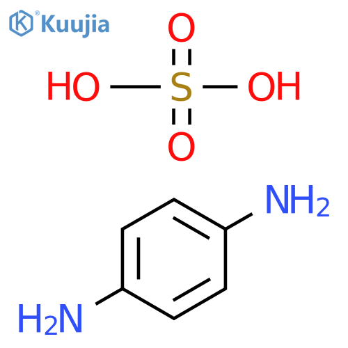 1,4-diaminebenzene Sulfate structure
