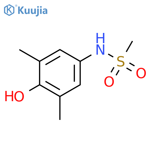 Methanesulfonamide, N-(4-hydroxy-3,5-dimethylphenyl)- structure