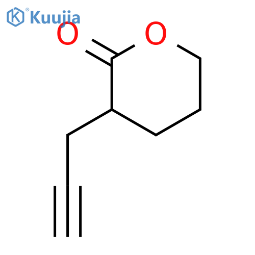 2H-Pyran-2-one, tetrahydro-3-(2-propynyl)- structure