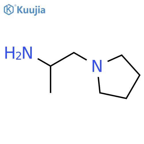 1-pyrrolidin-1-ylpropan-2-amine structure
