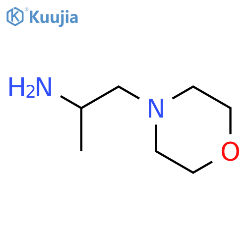 1-Morpholinopropan-2-amine structure