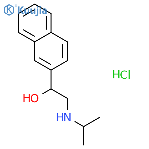 Pronethalol hydrochloride structure