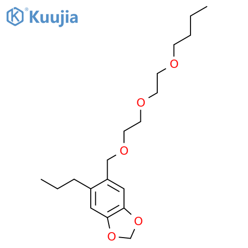 Piperonyl butoxide structure