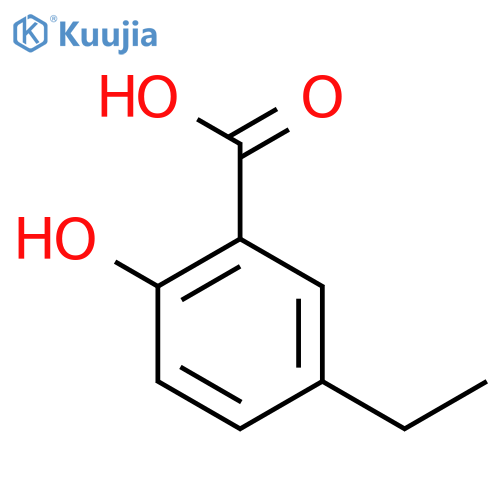 5-Ethyl-2-hydroxybenzoic acid structure